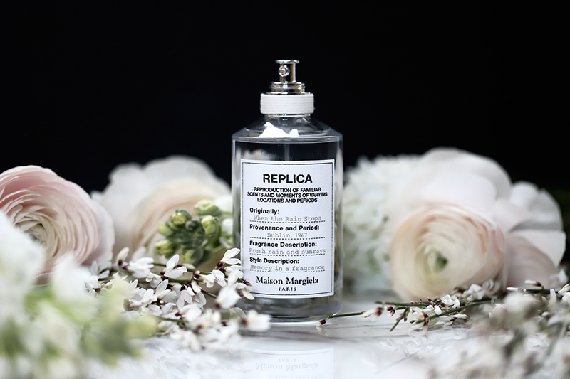 Maison Margiela Replica When The Rain Stops EDT 100 mL. น้ำหอมกลิ่นของฤดูใบไม้ผลิ มนต์สะกดของความเป็นธรรมชาติภายใต้แสงแห่งความสุขของสายรุ้ง กลิ่นติดทนนาน